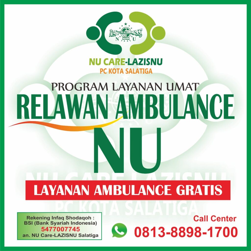 Ambulan Gratis NU Salatiga untuk Melayani Masyarakat