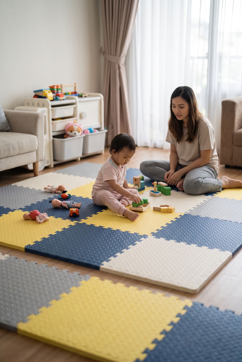 Matras Evamat Tebal 12mm Anti Slip Anak